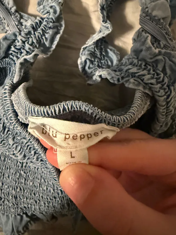 Blu Pepper crop top - Image 2