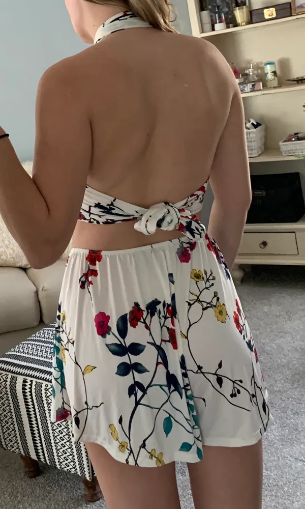 Blue Blush Matching Floral Set - Image 4