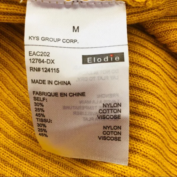 Elodie Ribbed Wrap Sweater NWT - Image 9