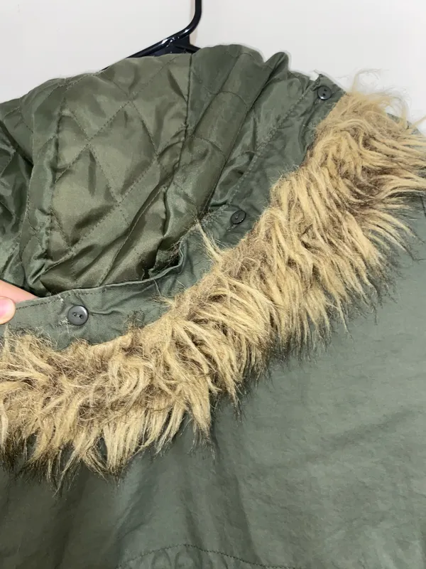 Beverly Hills Polo Club Army Green Coat - Image 4