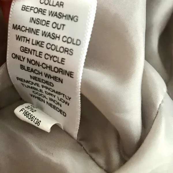 Mossimo Gray Silver Satin Like Quilted Puffer Jacket Coat Sz XL - Image 7