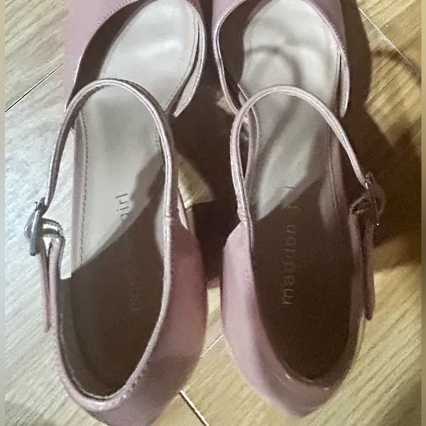 Women 9.5 blush pink Elegant chunky Platform Heels ‘Madden girl’ - Image 7