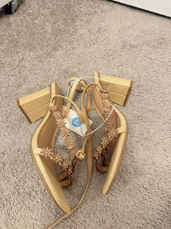A New Day Women's Mirabel Strappy Heels Size 7.5 - Image 3