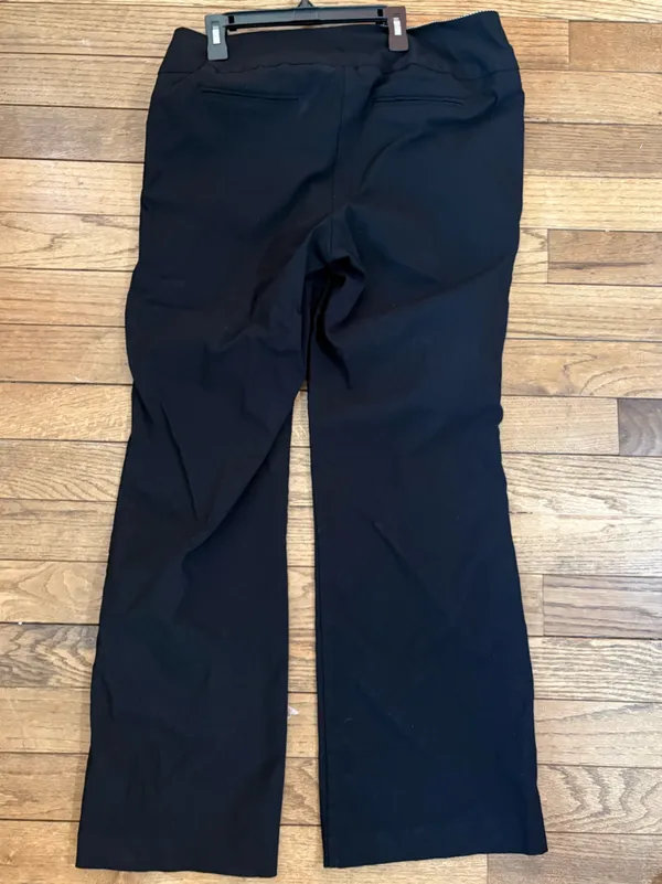 Torrid Womens 16R Black Dress Pants Career Stretch Wide Leg Trouser Plus - Image 8