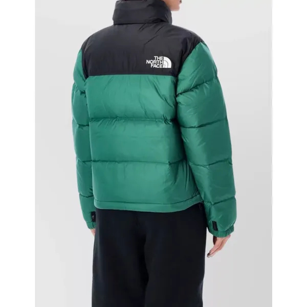 The North Face Nordic 700 fill goose down green puffer jacket no hood men’s szM - Image 14