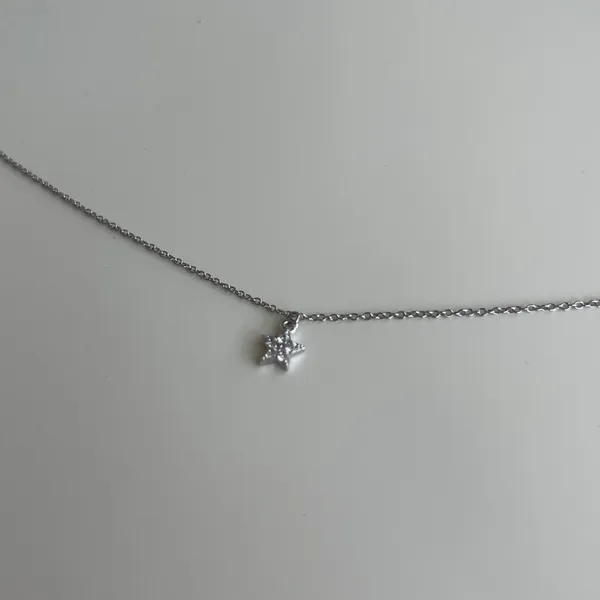 Swarovski Dainty Crystal Star Necklace - Image 2
