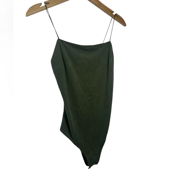 Glam Classic Bodysuit- Olive - Image 4