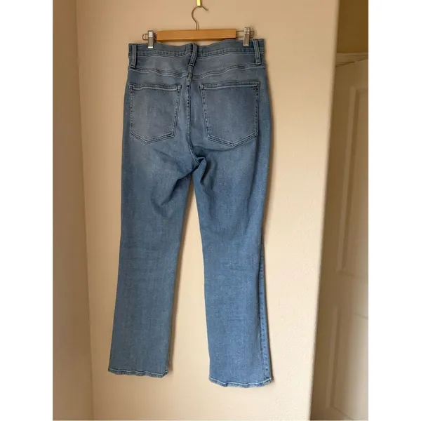 Madewell Tall Kick Out Crop Jeans in Mather Wash Size 30T - Image 2