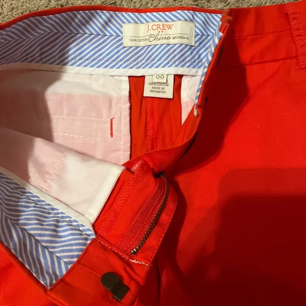 J. Crew Red Shorts Cargo - Image 3