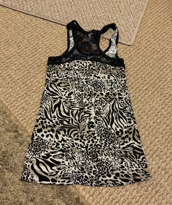 Animal Print Tank Top Multiple Size M - Image 2