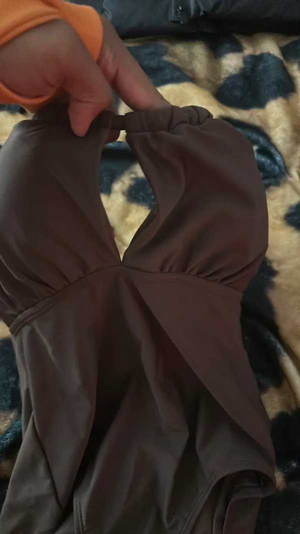 brown swimsuit Size M - Image 3