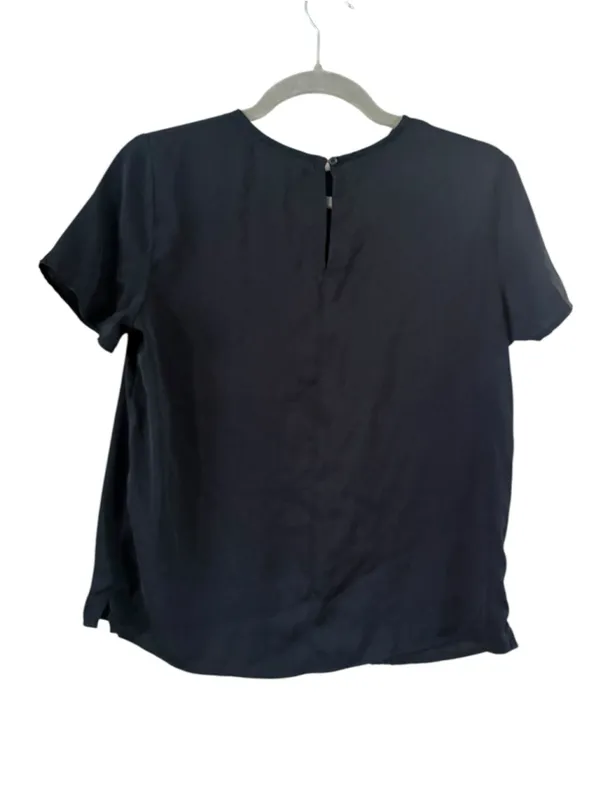 Women's Banana Republic Black Short Sleeve Blouse Size XS - Image 3