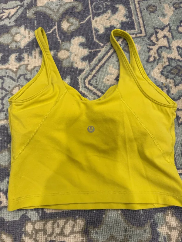 Yellow Serpentine Lululemon Align Tank 4 - Image 2