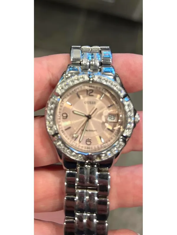 Guess Women's Rhinestone Analog Watch - Quarts - Image 3