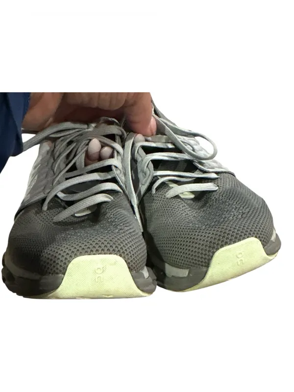 On cloud cloudswept gray green women’s athletic sneakers 8 - Image 7