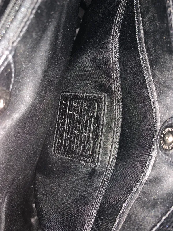 Coach Black Purse - Image 5