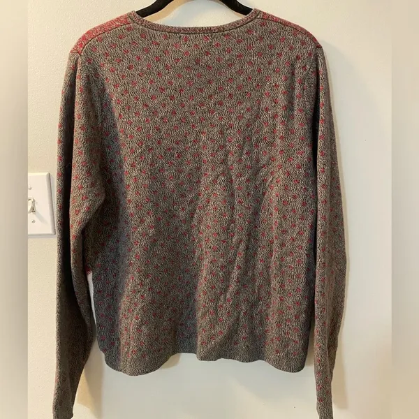 Woolrich Vintage Winter Holiday Lambswool & cotton Sweater size medium - Image 2