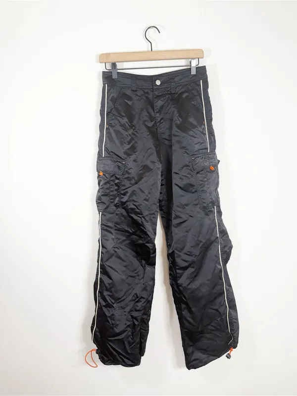 UNIF HTTP Pant Black Baggy Streetwear Size 25 Cargo - Image 2