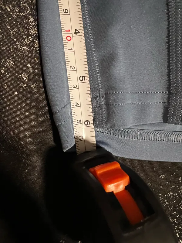 Womens small Gymshark High-Waisted Side Pocket Blue Biker Shorts 6" - Image 7