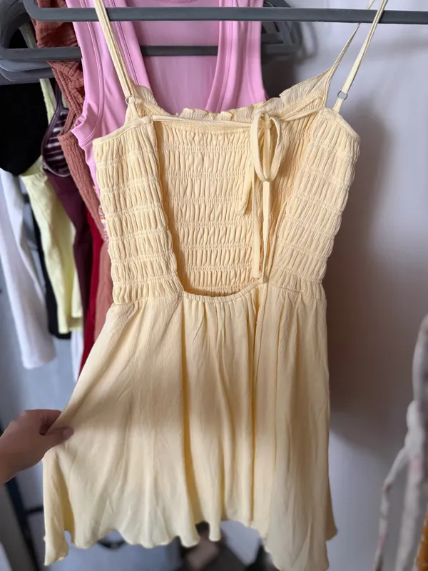 Yellow Romper Dress PacSun - Image 2