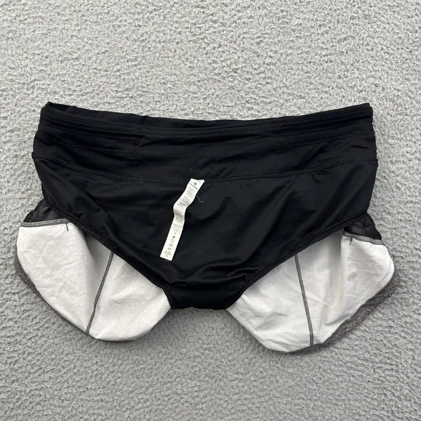 Lululemon Speed Up Shorts Low Rise 2.5" Gray Athletic Athleisure Women's 8 - Image 5