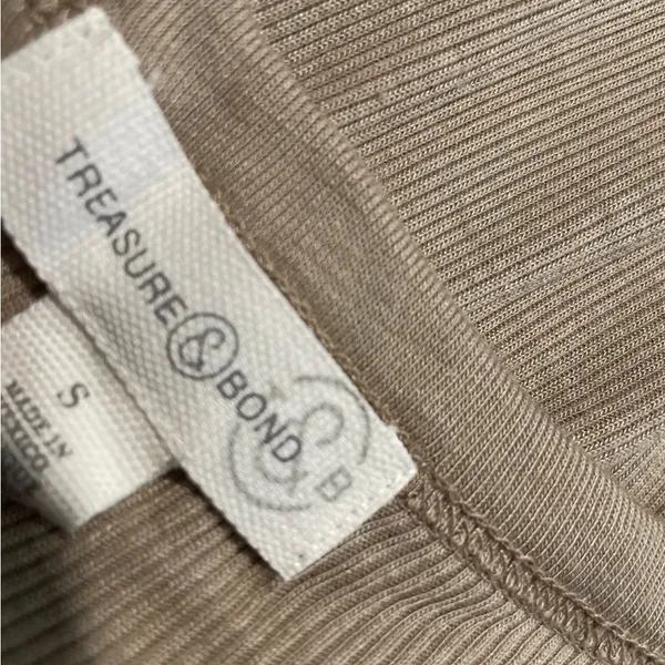 Treasure & Bond Taupe Tank Top - Image 2