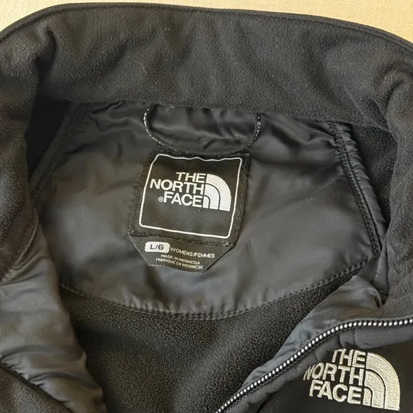 The North Face Apex Belted Softshell Trench Coat Jacket Womens Large Black - Image 9