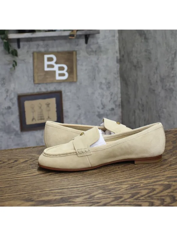NWT Michael Michael Kors Womens Jennings Suede Loafer 40S6JNFP1S Khaki Brown 9M - Image 13