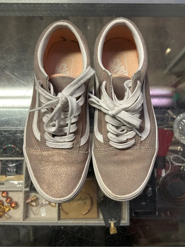 Vans Rose Gold Sneakers - size 6 - Image 2
