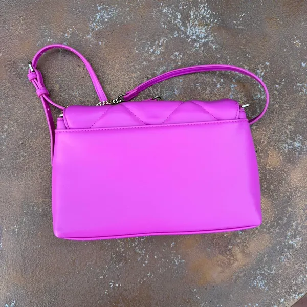 Target NWOT A New Day hot pink quilted puffy crossbody bag - Image 6