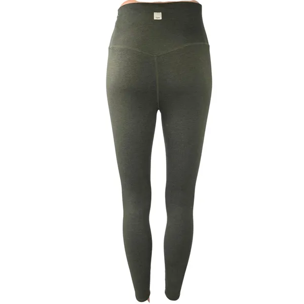 Vouri Women's Gray Mid Rise Skinny Leg Athletic Yoga Gym Leggings Pants Size XS - Image 3