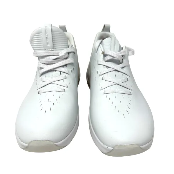 Skechers Size 8.5 Sneakers‎ White Lace Up Air Cooled Memory Foam Running Comfort - Image 2