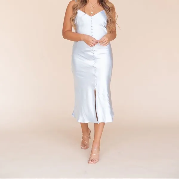✨2xHP✨Leonie Light Blue Slip Dress✨ - Image 2