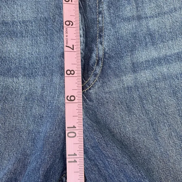 Gap 90s Loose High Rise Women's Blue Denim Jeans Straight Casual Y2K Sz 27 - Image 11