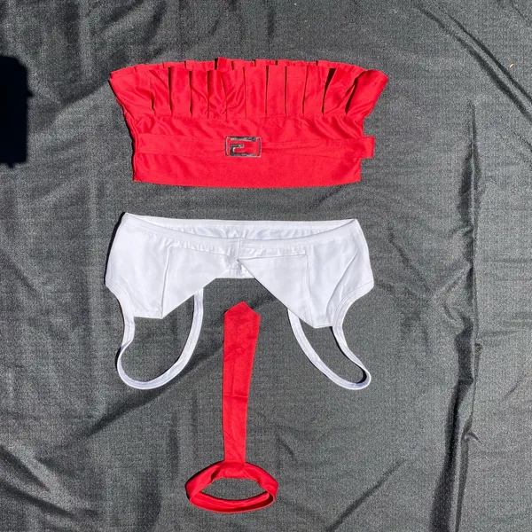 ♥️ 3 Piece Set - ArgoExotica Size Large (Medium) Sexy School Girl Uniform Costume ♥️ - Image 19