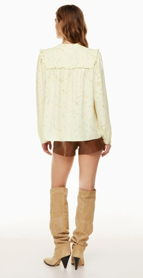 Aritzia Wilfred Nimbus Blouse - Image 4
