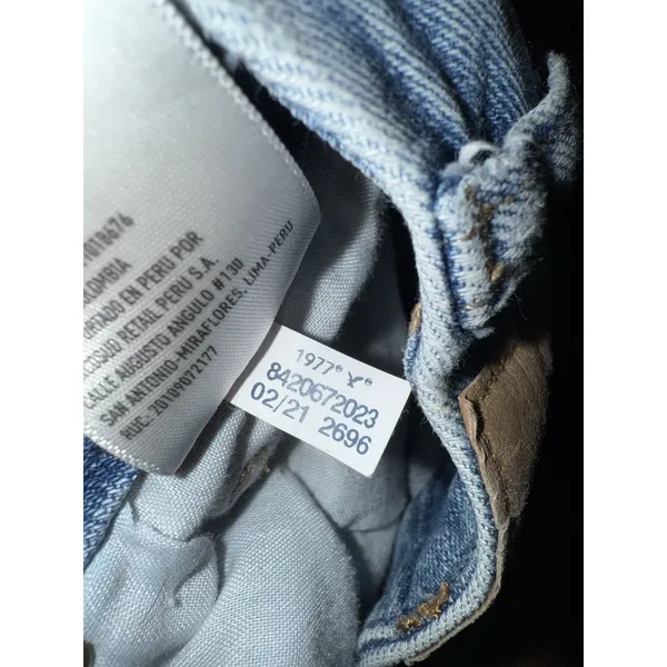 American Eagle Stretch Curvy Mom Jeans Womens‎ Size 0 Regular - Image 7