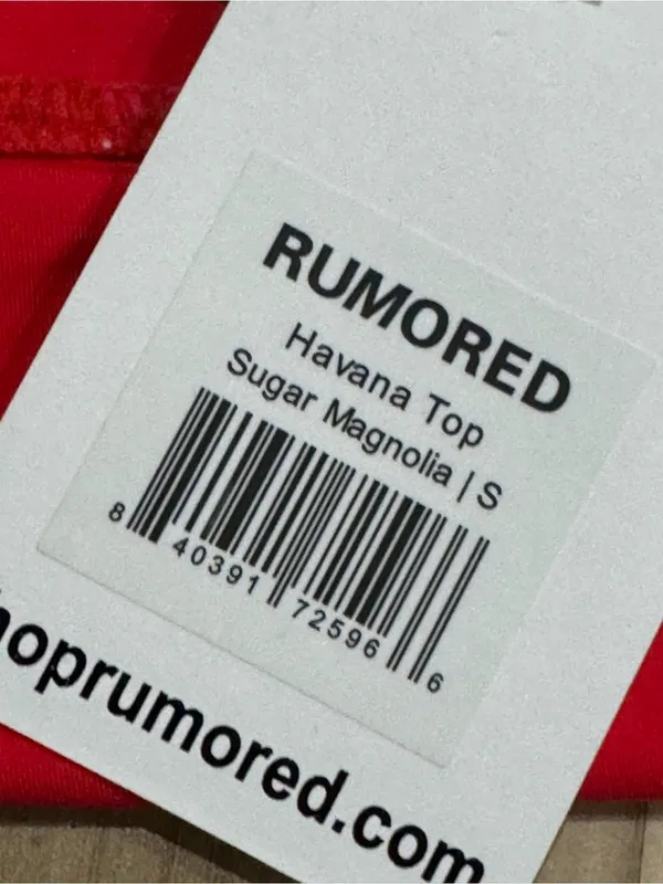 NEW Rumored Havana Sugar Magnolia Bikini Women’s Small/Medium - Image 2