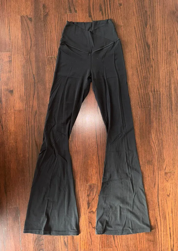 Aerie OFFLINE By Real Me High Waisted Crossover Flare Legging - Image 3
