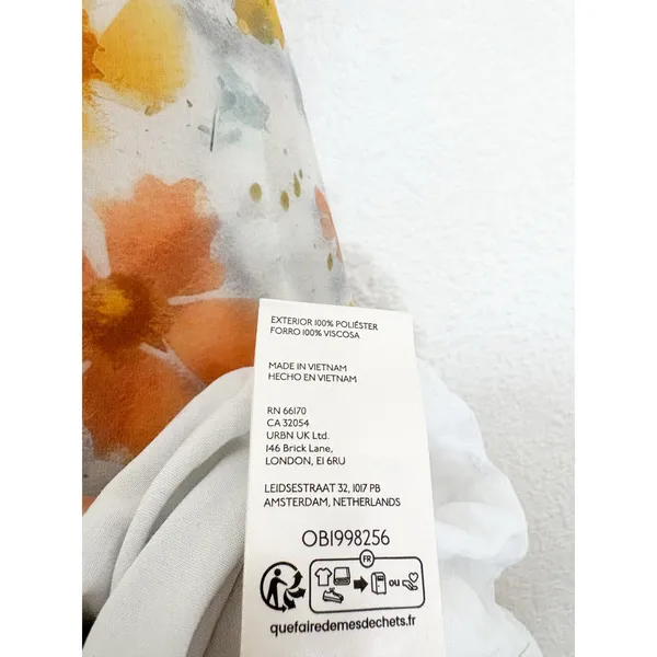 Anthropologie Sleeveless Asymmetric Ruffled Midi Dress Size Small Chiffon Fairy - Image 6