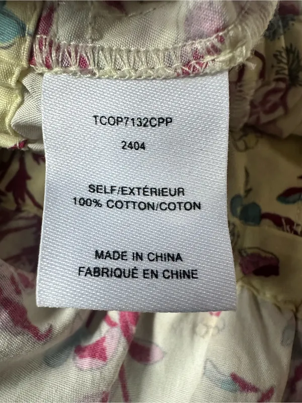 Derek Lam 10 Crosby "Brynn" floral wrap top, size 8 - Image 6
