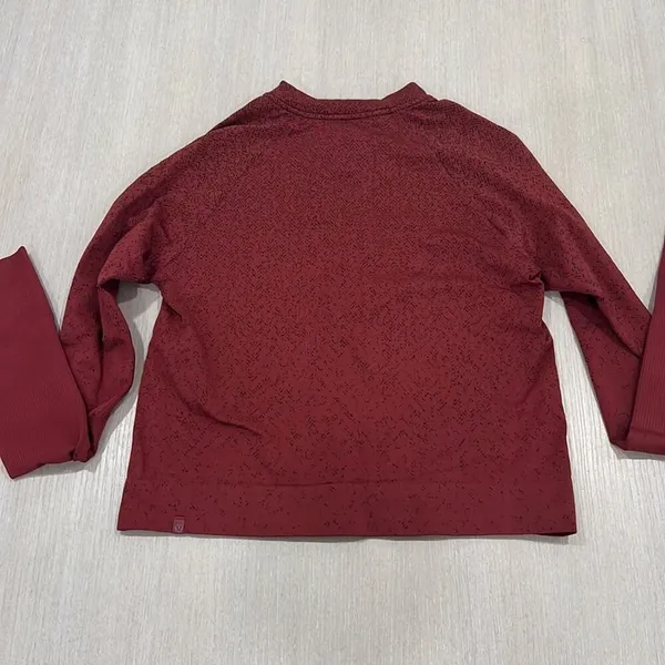 Lululemon 3/4 zip red jacket top - Image 4
