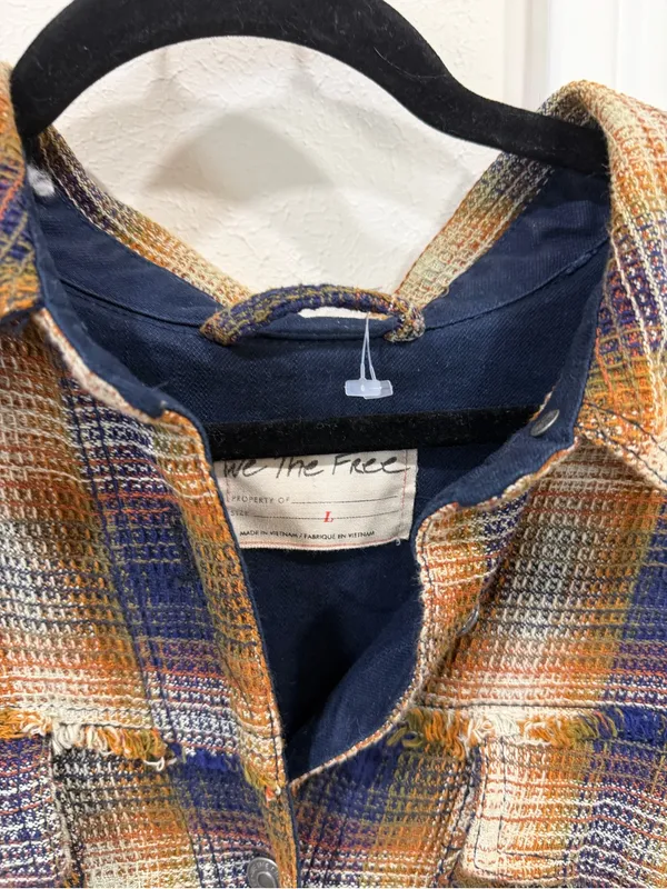 Free people Anneli Plaid Shirt Jacket - Image 7
