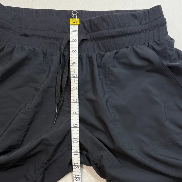 Marika Black Ruched Joggers Size L - Image 6