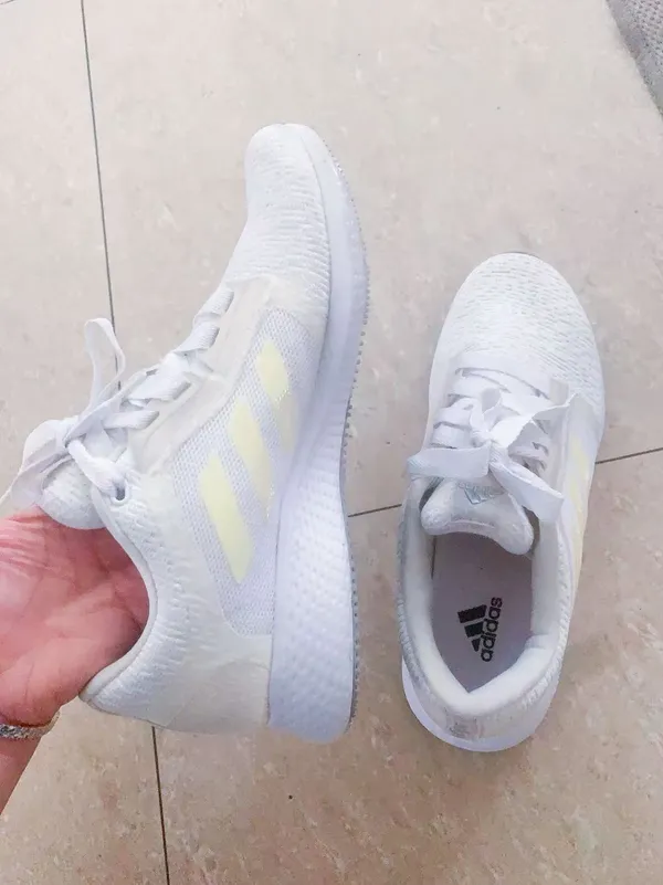 adidas Womens Edge Lux 4 Running Shoe Sneakers White Size 8.5 - Image 9