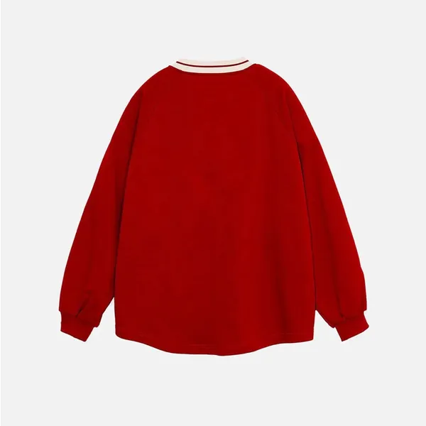 Aelfric Eden Vintage Patchwork Sweatshirt - Image 2