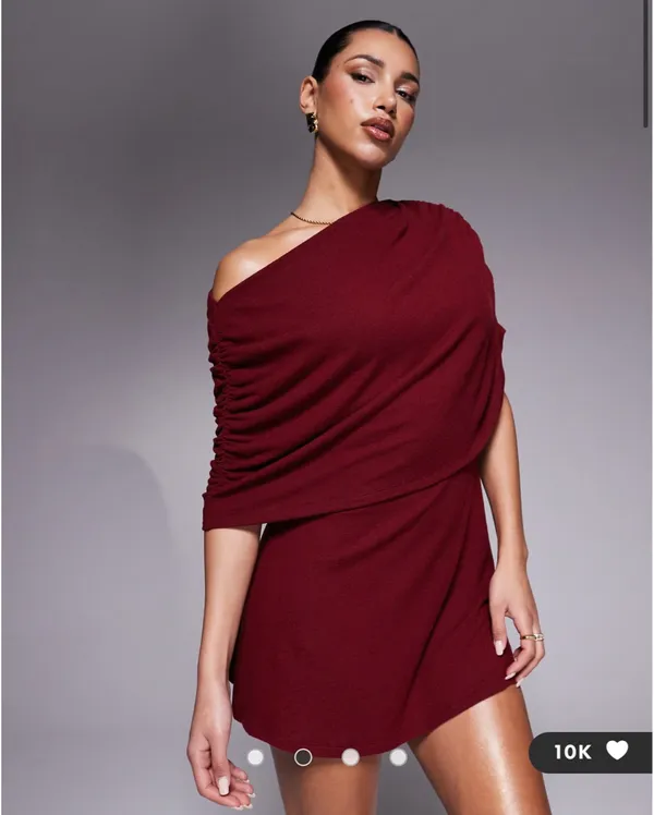 ASOS Off-The-Shoulder Dress - Image 2