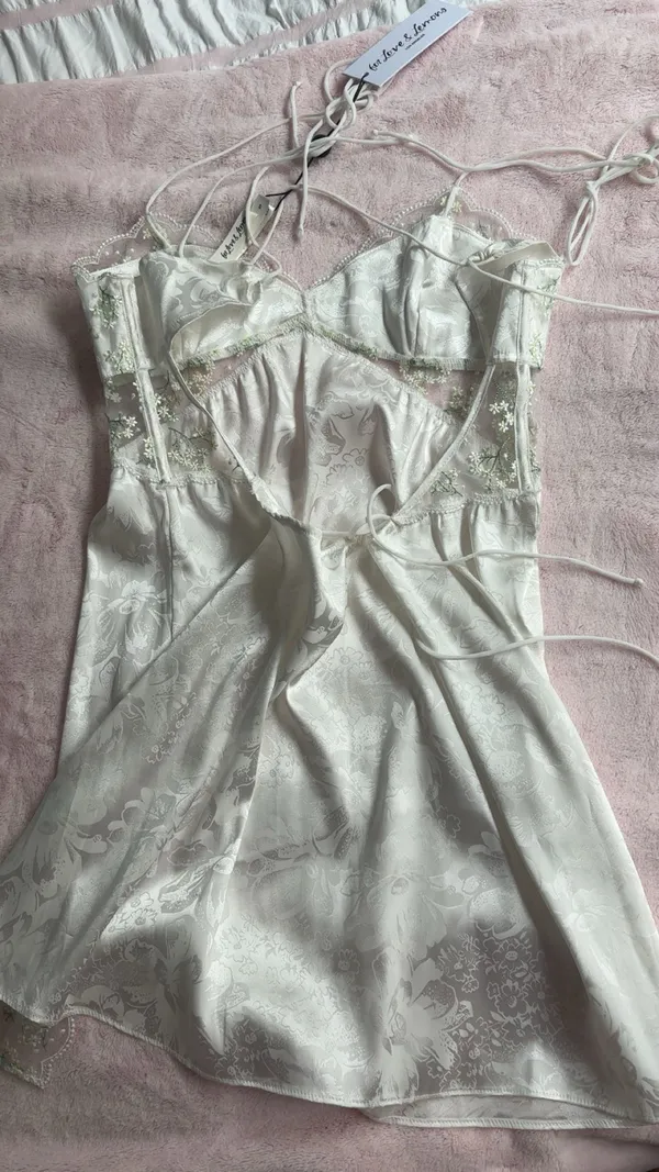 For Love & Lemons Baby’s Breath Dress - Image 4