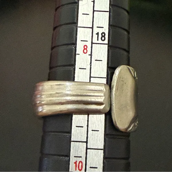 Vintage 1940 “Camilia” Sugar Spoon Ring Size 9 - Image 10