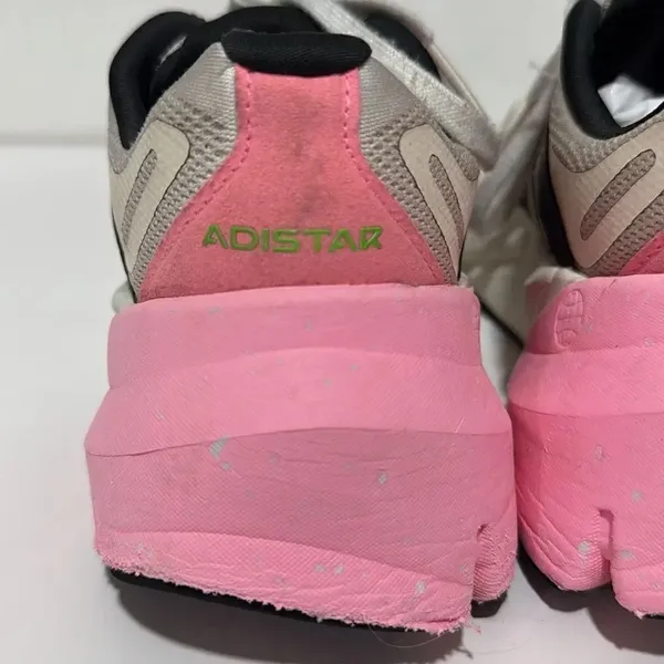 adidas Adistar White black pink EUC - Image 4